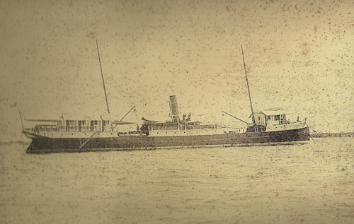 BARCOS A VAPOR 1885 - 1890 (COLECCIÓN DE JAVIER YUBI)